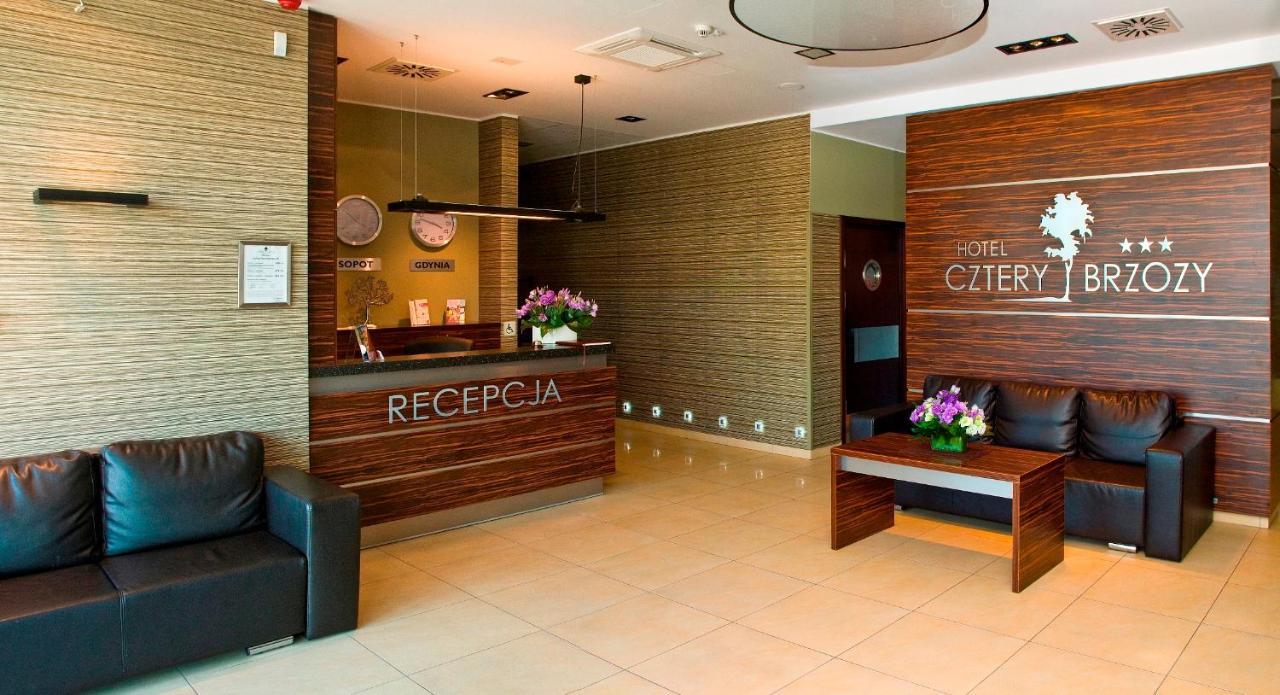 Kowale  Hotel Cztery Brzozy Gdansk Kowale מראה חיצוני תמונה